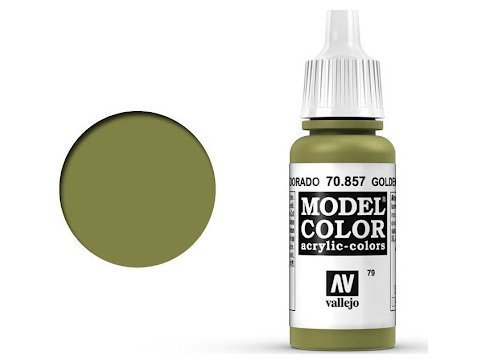 Краска Vallejo Model Color: Golden Olive 70.857