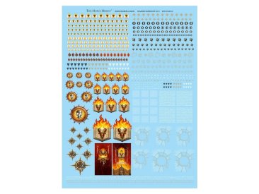 Word Bearers Legion Transfer Sheet (предзаказ 2025, GW Direct, The Horus Heresy)