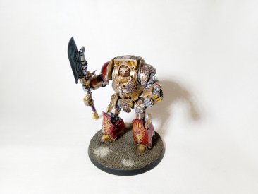 Warhammer 30k / 40k FW Legio Custodes Contemptor Achillus Dreadnought (Pro-Painted)