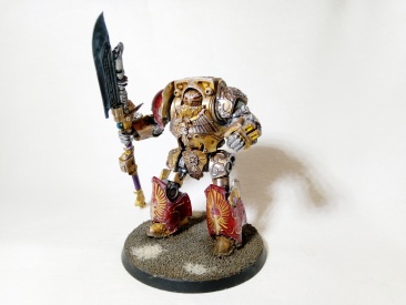 Warhammer 30k / 40k FW Legio Custodes Contemptor Achillus Dreadnought (Pro-Painted)