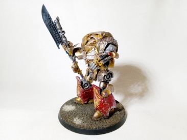 Warhammer 30k / 40k FW Legio Custodes Contemptor Achillus Dreadnought (Pro-Painted)