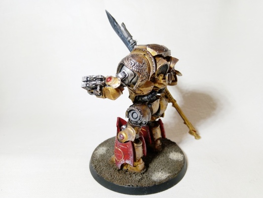 Warhammer 30k / 40k FW Legio Custodes Contemptor Achillus Dreadnought (Pro-Painted)