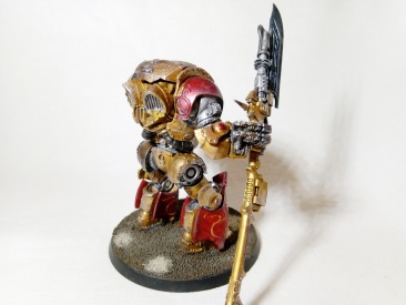 Warhammer 30k / 40k FW Legio Custodes Contemptor Achillus Dreadnought (Pro-Painted)