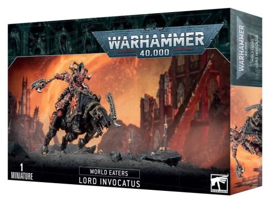Lord on Juggernaut \ Lord Invocatus (World Eaters, Warhammer 40k)