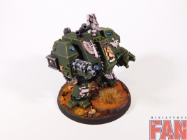 Warhammer 40000 Dark Angels Space Marines Dreadnaught (Pro-Painted)
