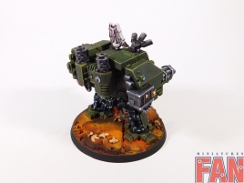 Warhammer 40000 Dark Angels Space Marines Dreadnaught (Pro-Painted)