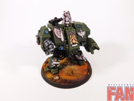 Warhammer 40000 Dark Angels Space Marines Dreadnaught (Pro-Painted)
