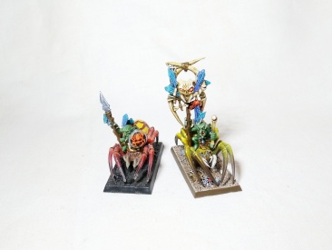 Warhammer Fantasy Age of Sigmar Gloomspite Gitz Spider Riders x10 (Pro-Painted)