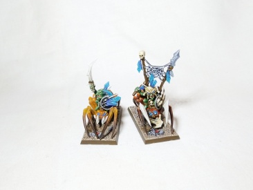 Warhammer Fantasy Age of Sigmar Gloomspite Gitz Spider Riders x10 (Pro-Painted)