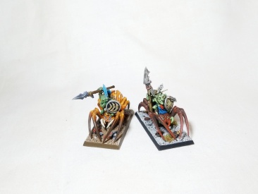 Warhammer Fantasy Age of Sigmar Gloomspite Gitz Spider Riders x10 (Pro-Painted)
