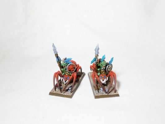 Warhammer Fantasy Age of Sigmar Gloomspite Gitz Spider Riders x10 (Pro-Painted)