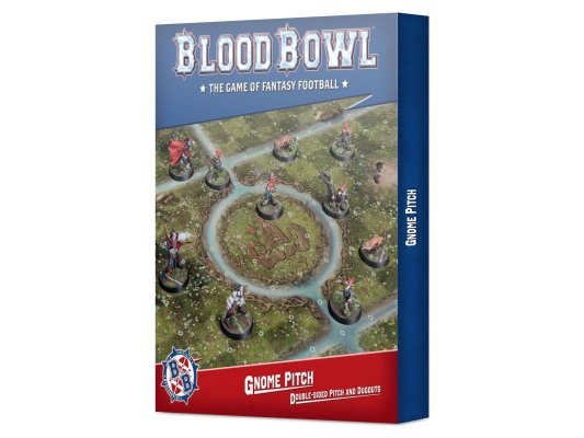 Gnome Team Pitch and Dugouts (предзаказ 2024, Blood Bowl)