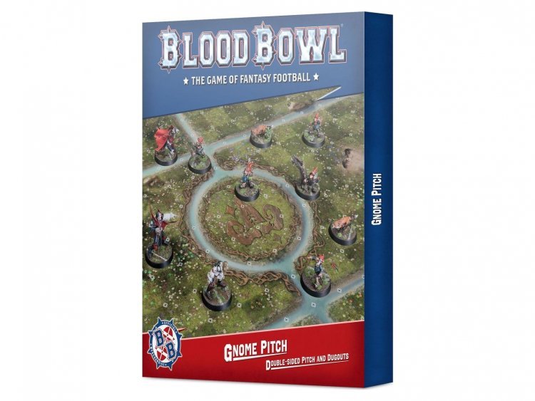 Gnome Team Pitch and Dugouts (предзаказ 2024, Blood Bowl)