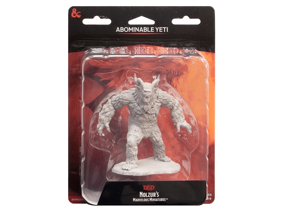 D&amp;D Nolzur&#039;s Marvelous Miniatures: Abominable Yeti
