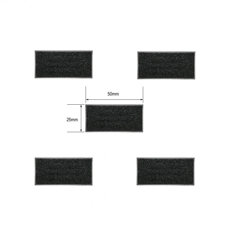 50x25mm Rectangular Base (поштучно)