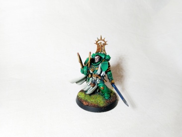 Warhammer 40k Primaris Space Marine Dark Angels Master Lazarus (Pro-Painted)