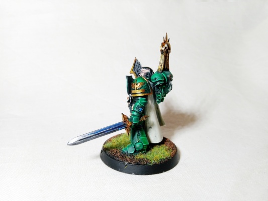 Warhammer 40k Primaris Space Marine Dark Angels Master Lazarus (Pro-Painted)