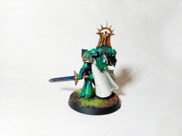 Warhammer 40k Primaris Space Marine Dark Angels Master Lazarus (Pro-Painted)