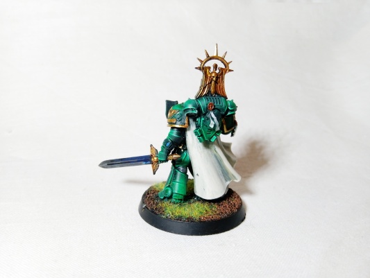 Warhammer 40k Primaris Space Marine Dark Angels Master Lazarus (Pro-Painted)