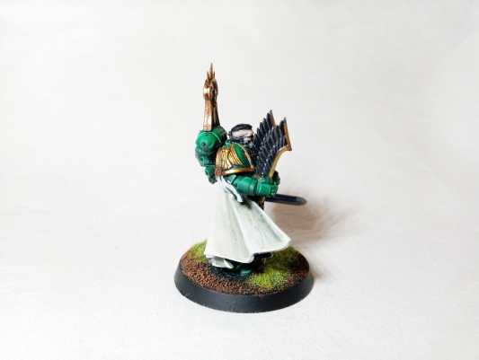 Warhammer 40k Primaris Space Marine Dark Angels Master Lazarus (Pro-Painted)