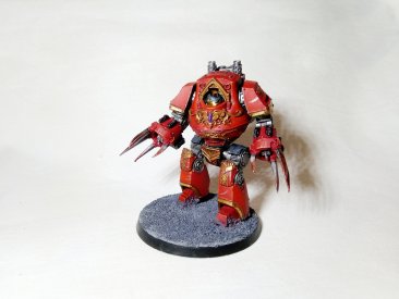 Warhammer 30k / 40k Forgeworld Blood Angels Contemptor Dreadnought (Pro-Painted)