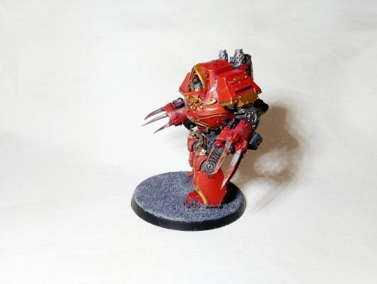 Warhammer 30k / 40k Forgeworld Blood Angels Contemptor Dreadnought (Pro-Painted)