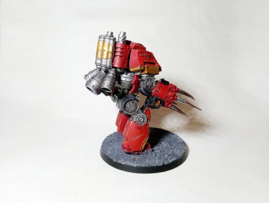 Warhammer 30k / 40k Forgeworld Blood Angels Contemptor Dreadnought (Pro-Painted)