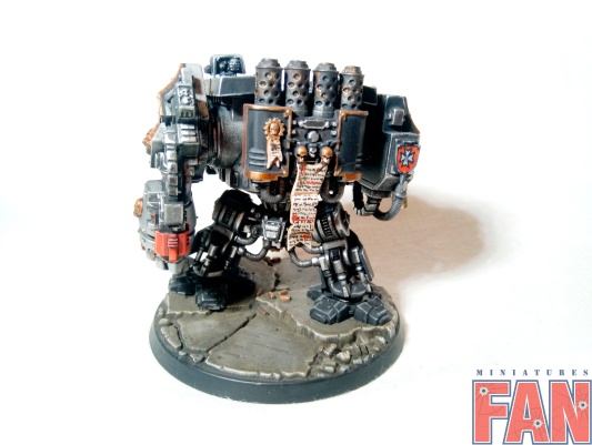 Warhammer 40k Deathwatch Dreadnought (Pro-Painted)