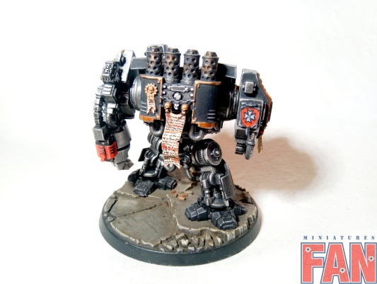 Warhammer 40k Deathwatch Dreadnought (Pro-Painted)