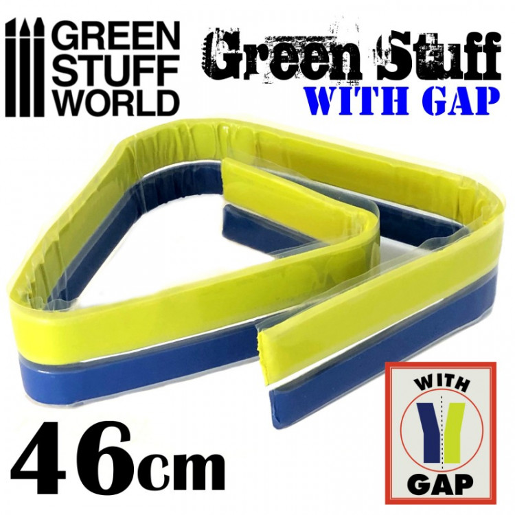 Green Stuff Tape 18 inches WITH GAP