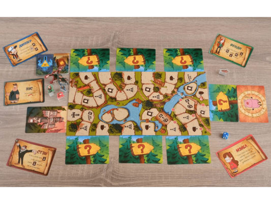 Настольная игра Гравити Фолз: Спасти Пухлю