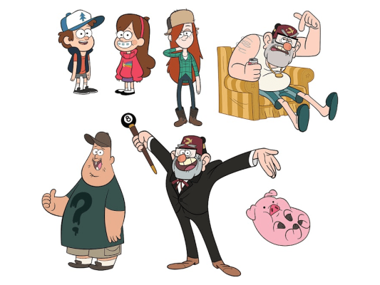 Настольная игра Гравити Фолз: Спасти Пухлю