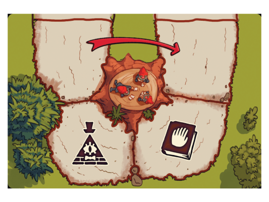 Настольная игра Гравити Фолз: Спасти Пухлю