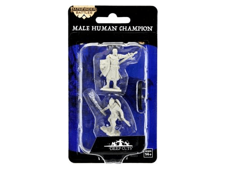 Pathfinder Battles Deep Cuts: Male Human Champion