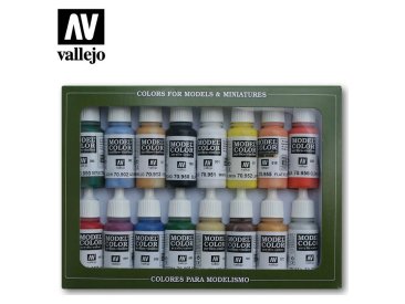 Набор красок Vallejo Model Color: Basic Colors USA 70.140