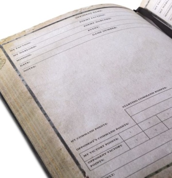Warhammer 40,000 Battle Journal