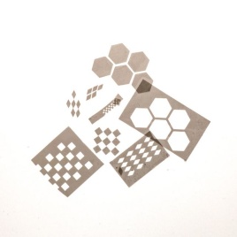 Окрасочная маска Warhammer Орочьи символы, размер S, MiniWarPaint