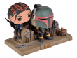 Фигурка Funko POP! Star Wars. The Mandalorian: Boba Fett and Fennec on Throne