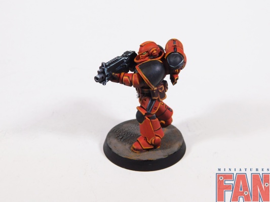 Warhammer 40k Blood Angels Space Marines Intercessor (Pro-Painted)