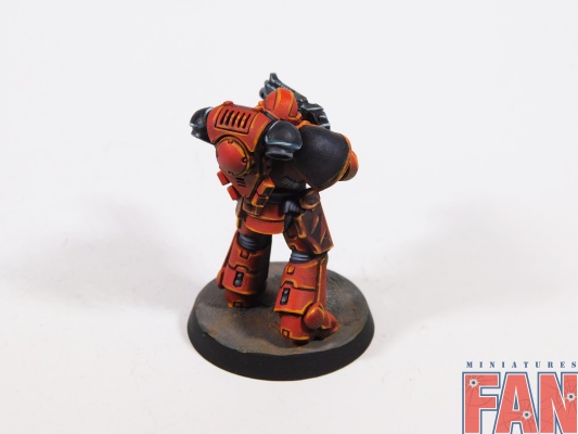 Warhammer 40k Blood Angels Space Marines Intercessor (Pro-Painted)