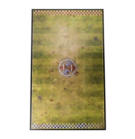 Blood Bowl: Pitch and 2 card dugouts