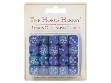 The Horus Heresy Alpha Legion Dice Set (предзаказ 2022)