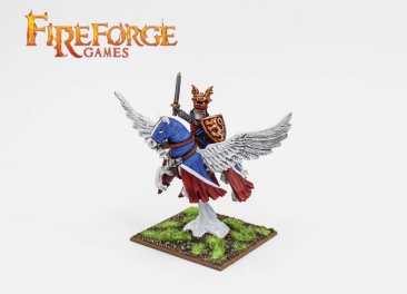 Albion&#039;s Noble on Pegasus (lion)