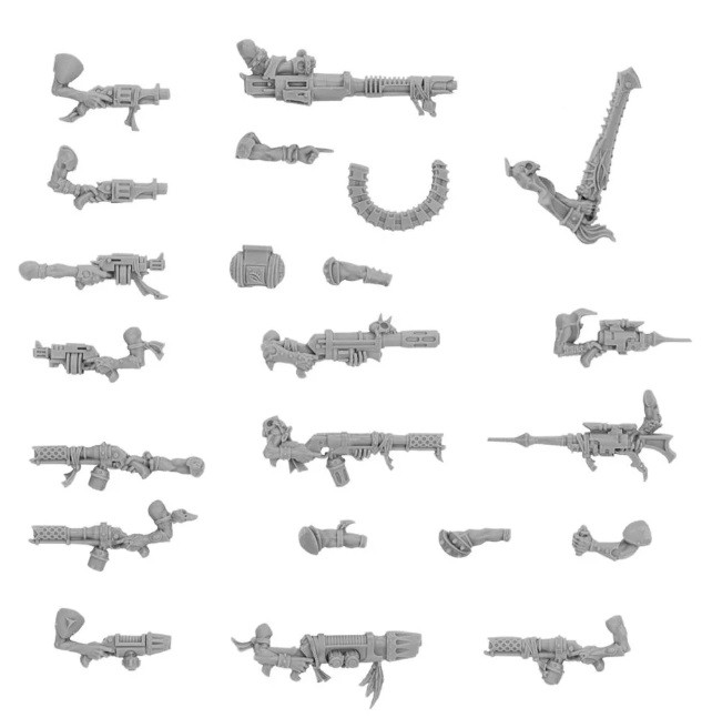 Escher Weapons Set 1 (оригинал Forge World)