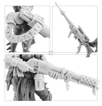 Escher Weapons Set 1 (оригинал Forge World)
