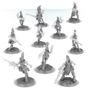 Escher Weapons Set 1 (оригинал Forge World)