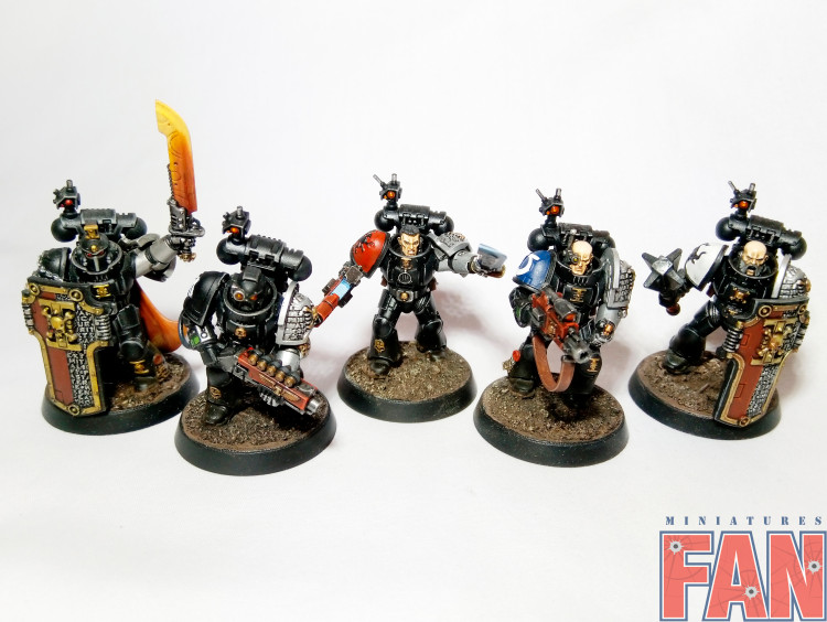 Warhammer 40k Deathwatch Kill Team x5 (Pro-Painted)