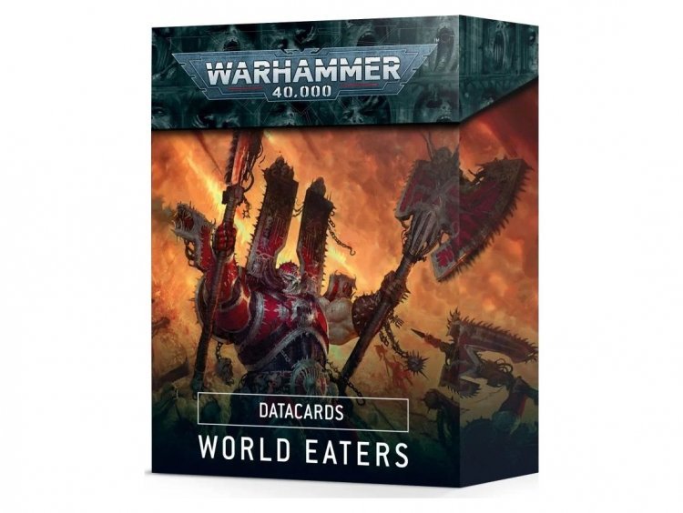 Datacards: World Eaters (предзаказ 2023, Warhammer 40k)