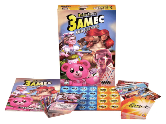 Настольная игра Замес: Мишки, бабки, рок-н-ролл