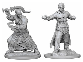Pathfinder Battles Deep Cuts: Human Male Monk